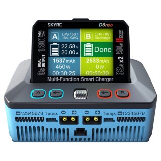 SkyRC SK100230-01 D8neo DC Multifunktions Smart Ladegerät
