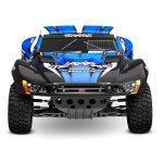 Traxxas 58234-8 Slash 1:10 2WD SC RTR brushed HD clipless inkl. Akku/Lader - blaux