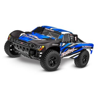 Traxxas 58234-8 Slash 1:10 2WD SC RTR brushed HD clipless  blaux ohne Akku/Lader