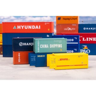 Faller 182057 20 Container, 5er-Set Spurweite H0