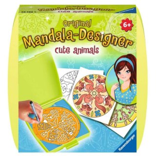 Ravensburger 29766 Mandala: Süße Tiere