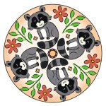 Ravensburger 29766 Mandala: Süße Tiere