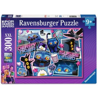 Ravensburger 04758 Puzzle K-Pop: Demon Hunters: Derpy & Sussie Teileanzahl: 300XXL