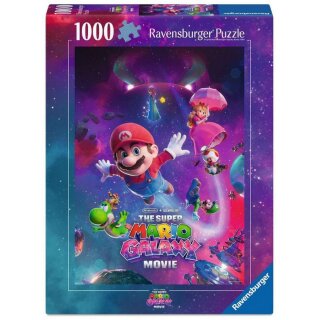 Ravensburger 02061 Puzzle Super Mario Galaxy: Galaktische Abenteuer! Teileanzahl: 1000
