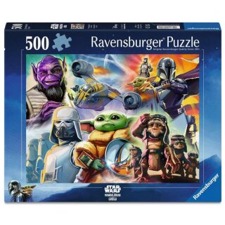 Ravensburger 01812 Puzzle The Mandalorian and Grogu Teileanzahl: 500