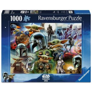 Ravensburger 01830 Puzzle The Mandalorian and Grogu Teileanzahl: 1000