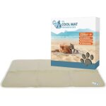 Coolpets Gel kühlende Matte für Hunde beige L