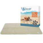 Coolpets Gel kühlende Matte für Hunde beige M