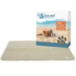 Coolpets Gel kühlende Matte für Hunde beige M