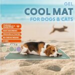 Coolpets Gel kühlende Matte für Hunde lila M