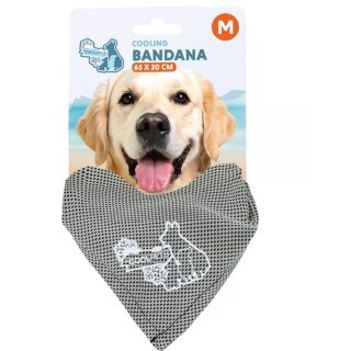 Coolpets Kühl-Bandana beige M