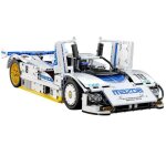 CaDA Mazda 787B (#18) weiß 1:10 RC-Blockmodell - 1797 Bauteile 50,4×23,4×11,4 cm