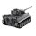 CaDA Panzer Tiger grau 2,4GHz 1:35 RC-Blockmodell - 925 Bauteile