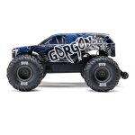 Arrma ARA3530T1 1:10 GORGON 223S 2WD RTR Brushless Monster Truck, Blue/Black