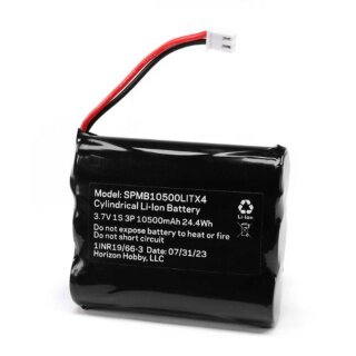 Spektrum SPMB10500LITX4 3.7V 10500mAh 1S Li-Ion Senderakku: iX14, iX14+