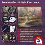 Schmidt Spiele 46165 My ArtNOBLE Rosebud Cottage Premium Mal-Sets