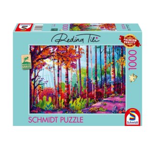 Schmidt Spiele 58643 Im Herzen des Waldes 1000 Teile Puzzle