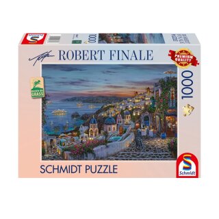 Schmidt Spiele 58647 Santorini Sonnenuntergang 1000 Teile Puzzle