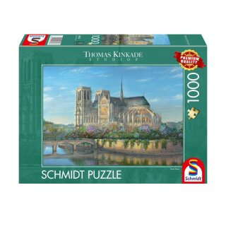 Schmidt Spiele 58796 Notre Dame 1000 Teile Puzzle