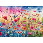 Schmidt Spiele 58873 Mohnblumenwiese 1000 Teile Puzzle