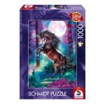 Schmidt Spiele 58887 Einhorn bei Vollmond 1000 Teile Puzzle
