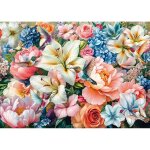 Schmidt Spiele 58891 Blumen in Pastell 1000 Teile Puzzle