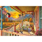 Schmidt Spiele 58893 Bergland-Veranda 1000 Teile Puzzle