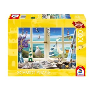Schmidt Spiele 58894 Studie am Meer 1000 Teile Puzzle