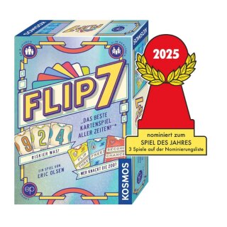 Kosmos 68543 Kartenspiel - Flip 7 Das beste Kartenspiel aller Zeiten!