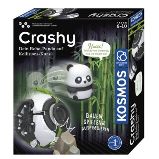 Kosmos 62134 Experimentierkasten - Crashy Dein Robo-Panda auf Kollisions-Kurs!