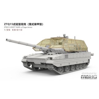 MENG-Model ES-010 1:35 ZTQ15 Light Tank w/Cage Armor