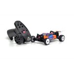HobbyPlus HBP2410250-C2-Case 1:24 2WD Buggy "Speck-B" RTR (Razor Orange) + Case