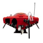 ProBoat PRB-2171T2 Sonicwake 36 Zoll V3 Self-Righting V-Hull Boat RTR, Red