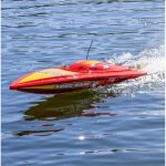ProBoat PRB-2171T2 Sonicwake 36 Zoll V3 Self-Righting V-Hull Boat RTR, Red