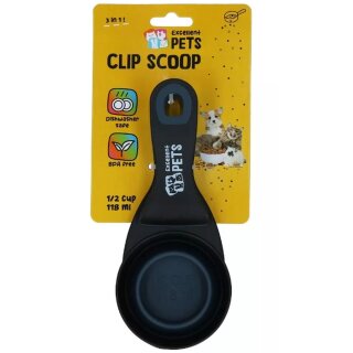 Excellent Pets Fütterschaufel mit Verriegelungsclip 0,5 cup