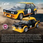 CaDA Fiat 131 Abarth 1/24 - 254 Teile 16x7,2x4,8cm