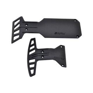 RPM 72262 Bumper vo/hi schwarz Losi Micro-T