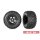 Traxxas 10945 Sledgehammer Reifen belted auf Felge schwarz (2)