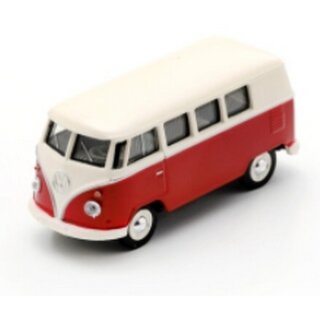 Schuco 451640014 1:64 VW T1 Bus Rot/Weiß