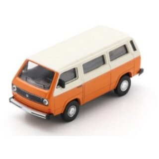 Schuco 451640020 1:64 VW T3 Luxus Bus beige/orange