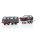 Schuco 451870028 1:87 VW T2 Bus m.Anh. VW Golf I GTI