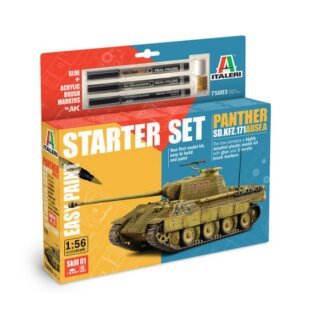 Italeri 75003 1:56 Sd.Kfz.171 Panther Ausf.A Model Set 510075003