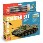 Italeri 75004 1:56 Cromwell Mk.IV Model Set 510075004