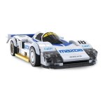 CaDA Mazda 787B 1:24 weiß Bricks - 242 Bauteile 17,50×7,40×4,00 cm