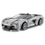 CaDA Lotus Evija 1:18 grau RC 2,4GHz - 308 Bauteile...