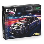CaDA RUF GT 1:10 schwarz - 1655 Bauteile...