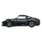 CaDA RUF GT 1:10 schwarz - 1655 Bauteile 45,00×21,50×12,50 cm