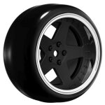 LOUISE LOULNHA560T Drift-Räder matt-schwarz (4) 1/10...