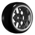 LOUISE LOULNHA562T Drift-Räder matt-schwarz (4) 1/10...