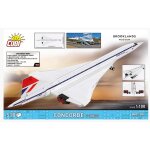 COBI 11689 Concorde G-BBDG 1:100 Blockmodell - 518 Bausteine - 61,5x25,5x12cm